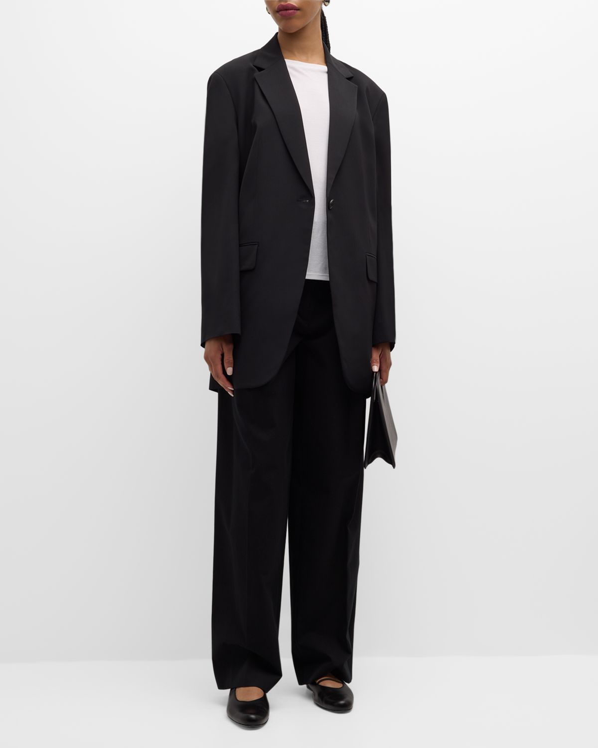 THE ROW Obine Oversized Single-Breasted Jacket