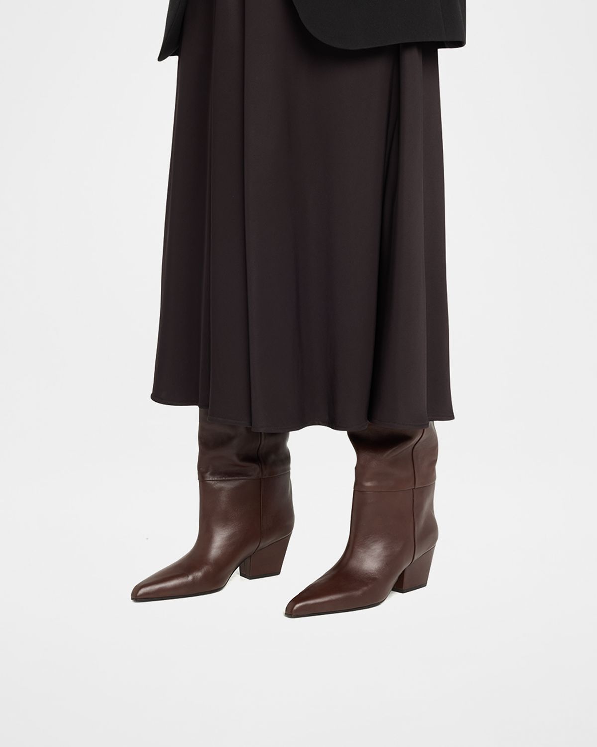 Paris Texas Jane Leather Knee Boots