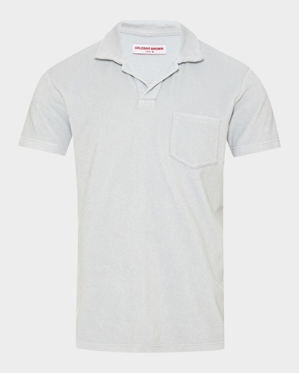 Orlebar Brown Men 's Terry Toweling Polo Shirt