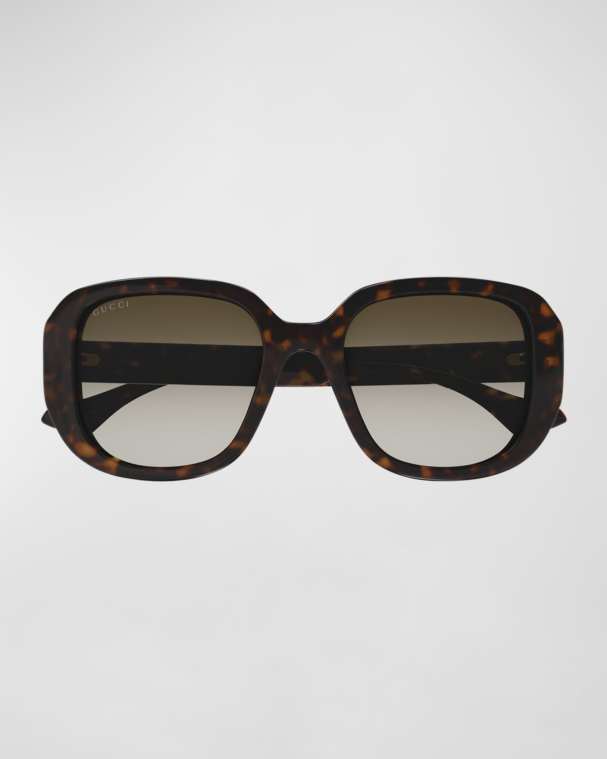 Gucci La Piscine Plastic Square Sunglasses