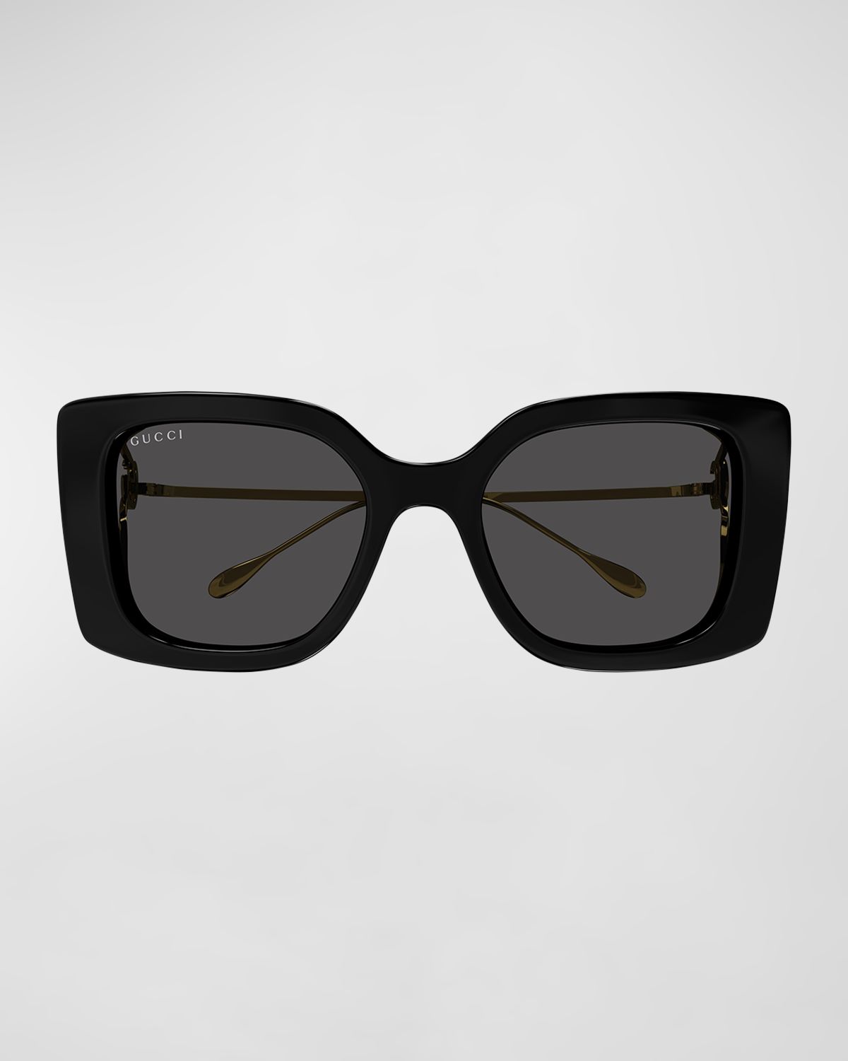 Gucci GG Mixed-Media Butterfly Sunglasses