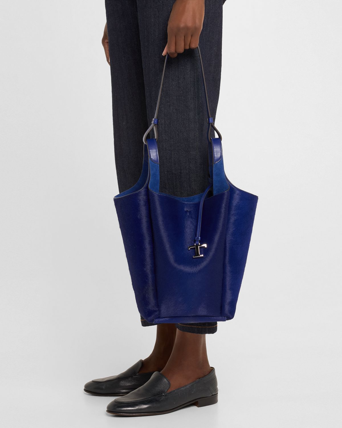 Tod 's Small Horse Hair Shoulder Bag