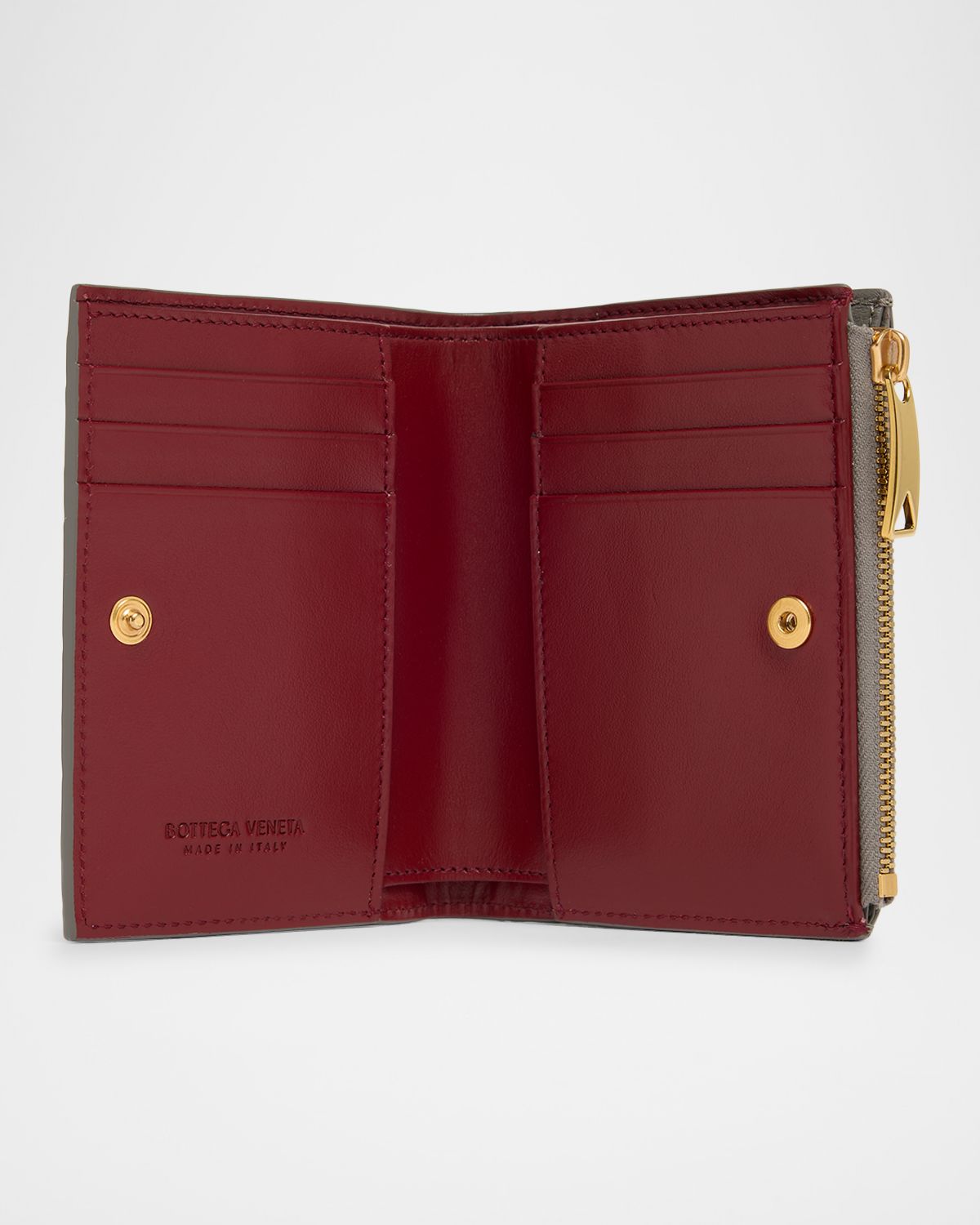 Bottega Veneta Small Bifold Leather Wallet