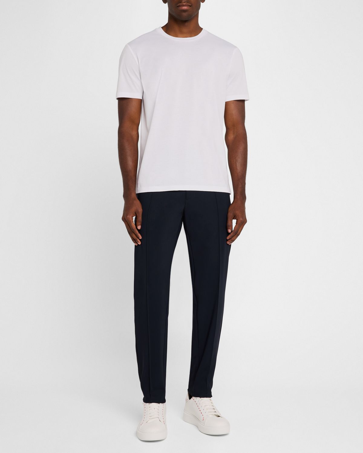 BOSS Men 's Tessler Jersey Crewneck T-Shirt