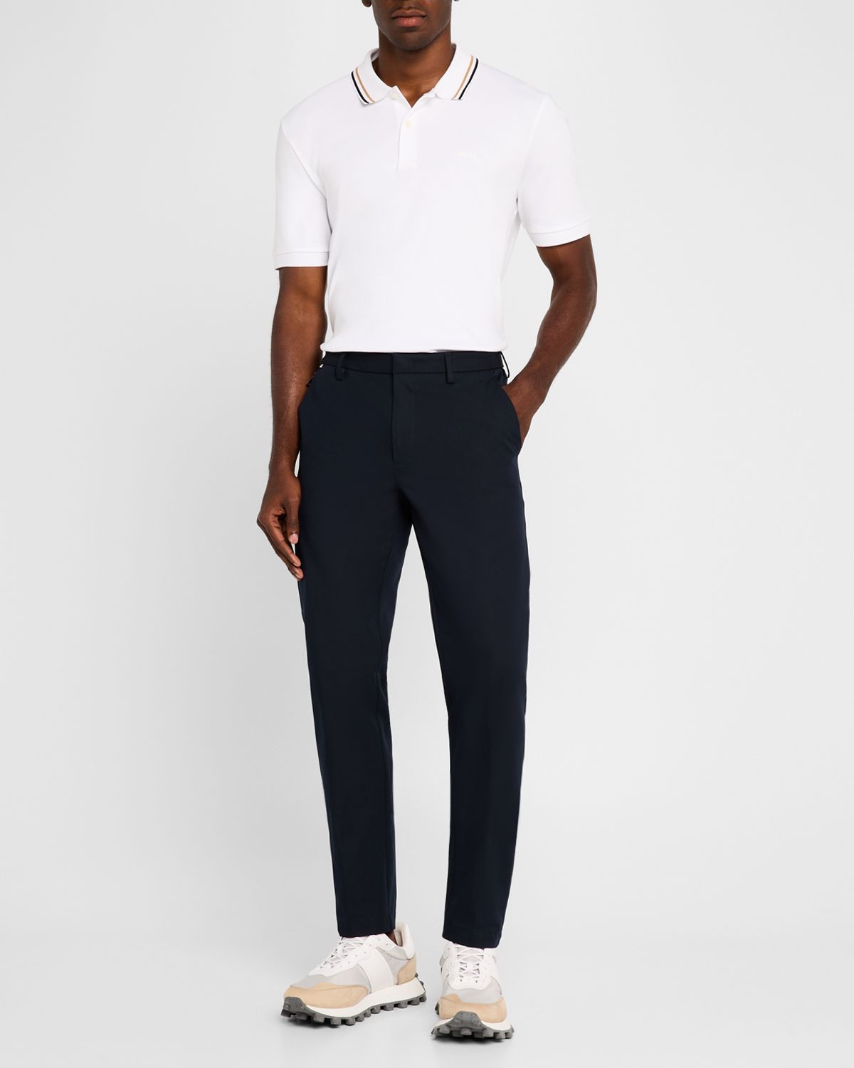 BOSS Men 's Kaito Slim-Fit Trousers