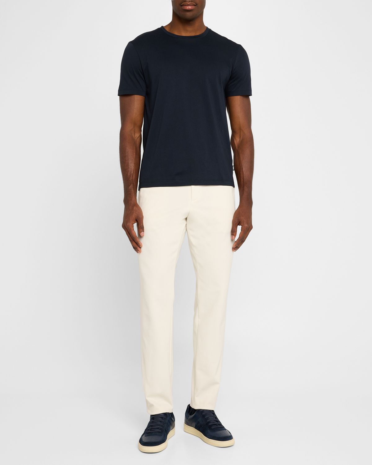 BOSS Men 's Tessler Jersey Crewneck T-Shirt