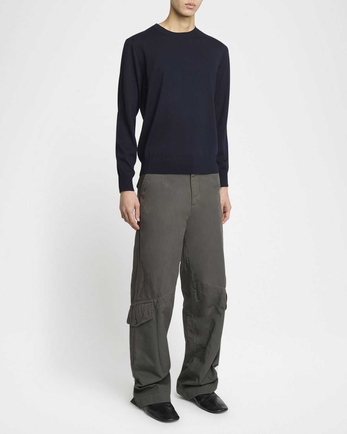 Dries Van Noten Men 's Murton Wool Sweater