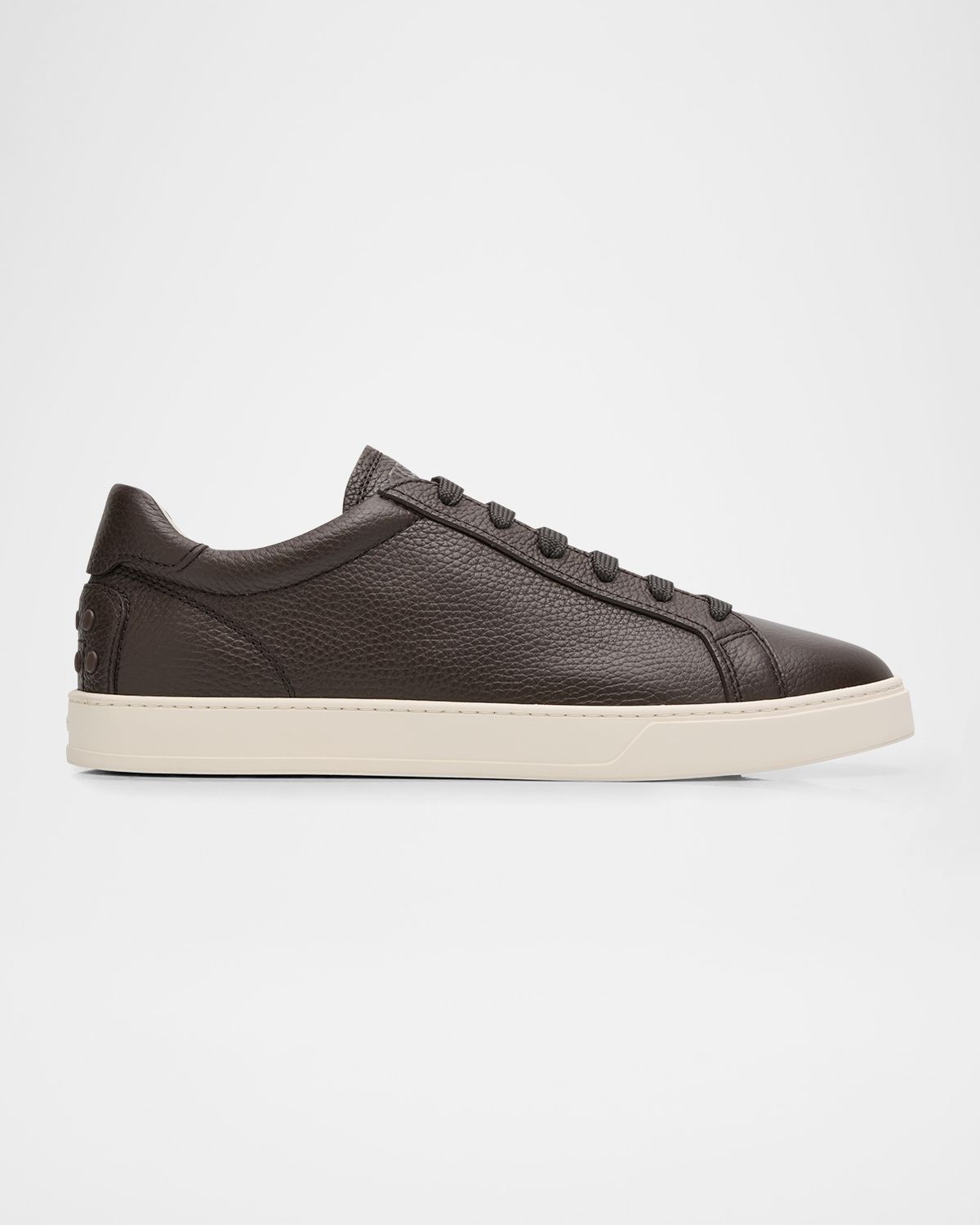 Tod 's Men 's Grained Leather Low-Top Sneakers