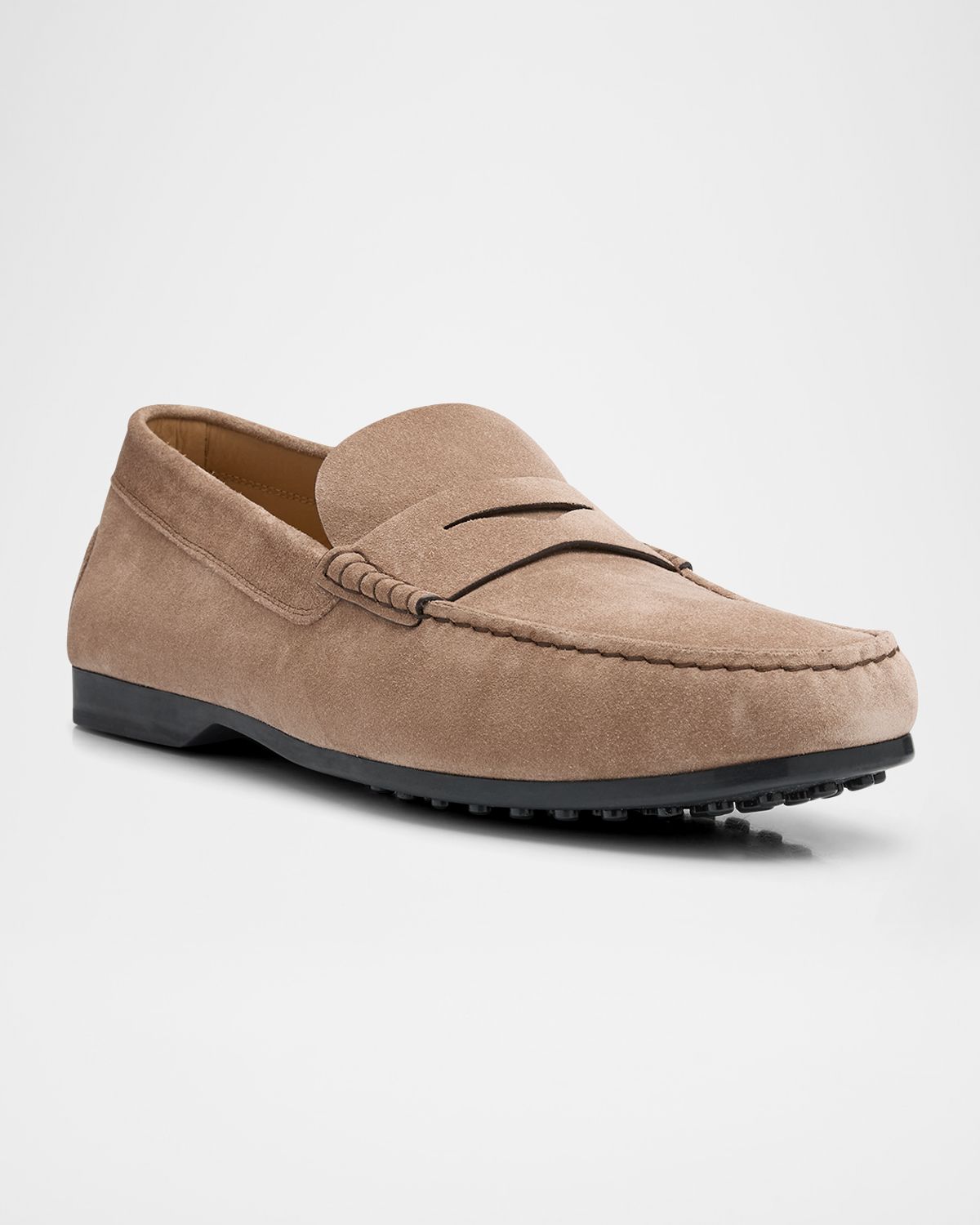 Tod 's Men 's Suede Penny Loafers | Thumbnail 5
