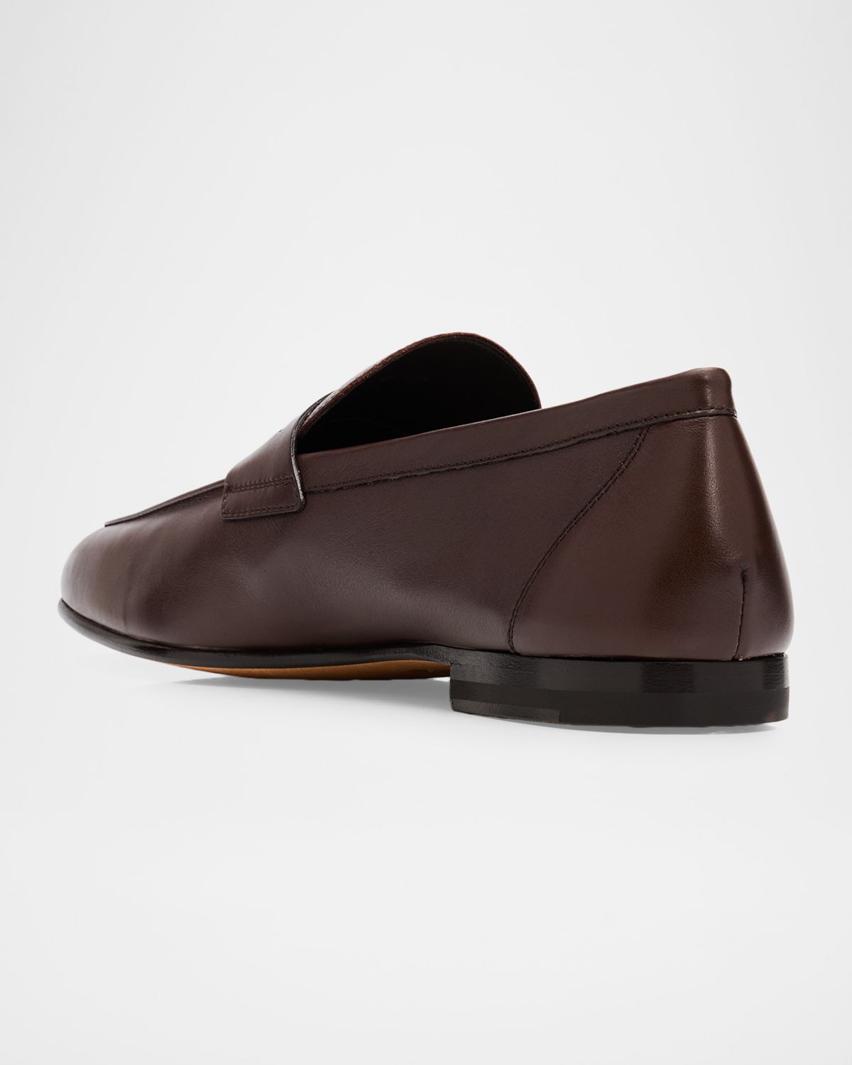 Tod 's Men 's Leather Penny Loafers | Thumbnail 4 Tod 's Men 's Leather Penny Loafers | Thumbnail 4
