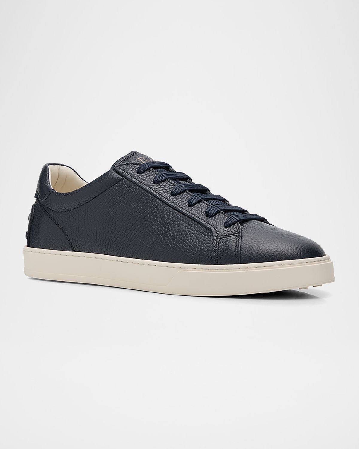 Tod 's Men 's Allacciata Casse Leather Low-Top Sneakers
