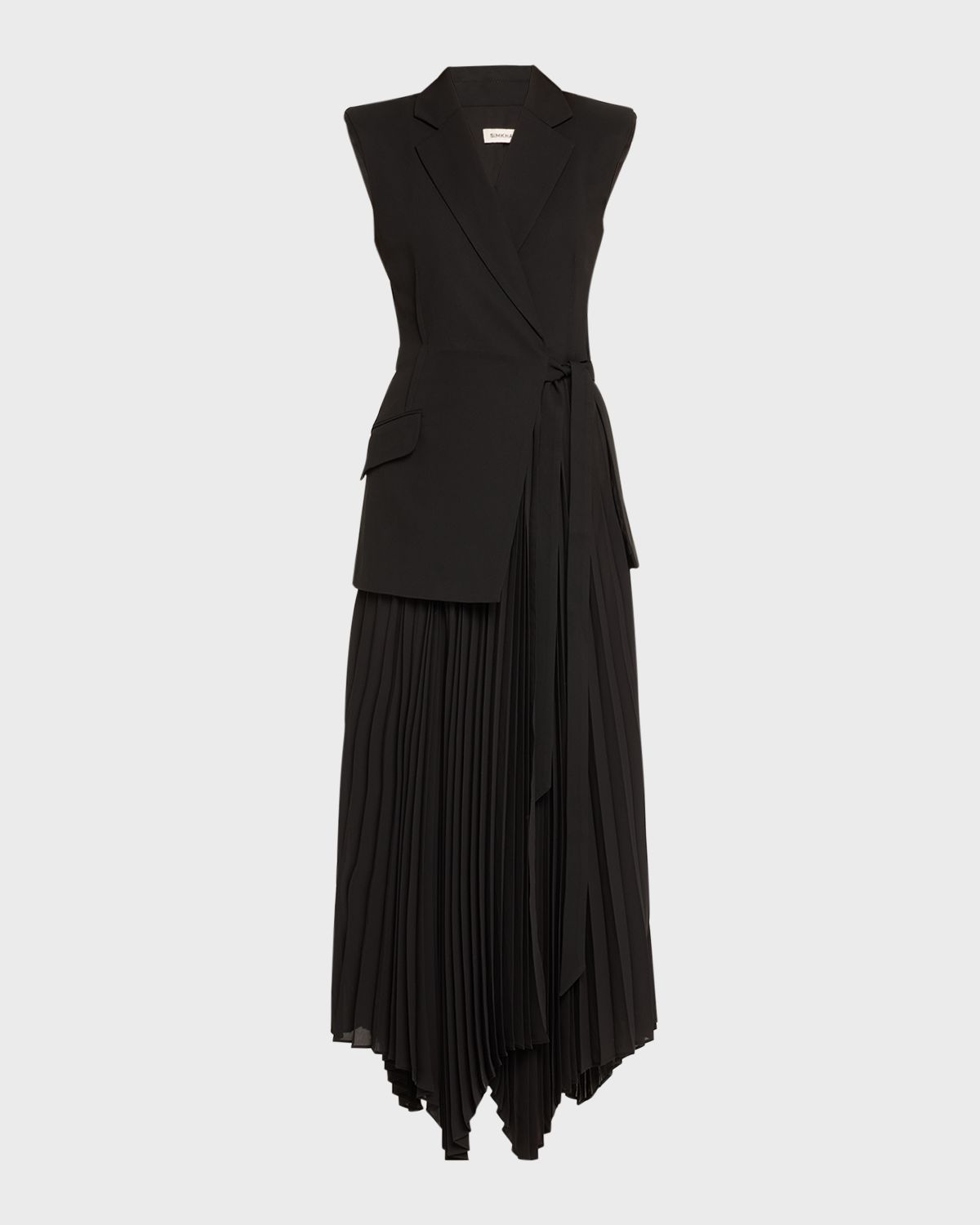 SIMKHAI Helena Combo Blazer Sleeveless Midi Dress | Thumbnail 8 SIMKHAI Helena Combo Blazer Sleeveless Midi Dress | Thumbnail 8