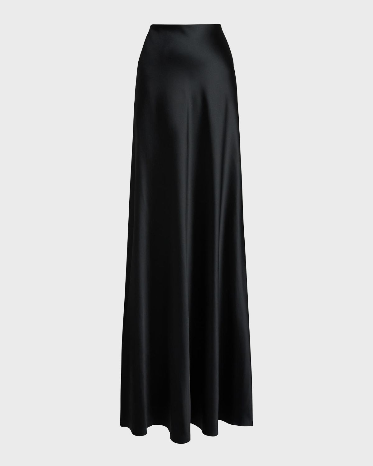 Ralph Lauren Collection Masina Luxury Stretch Satin Maxi Skirt