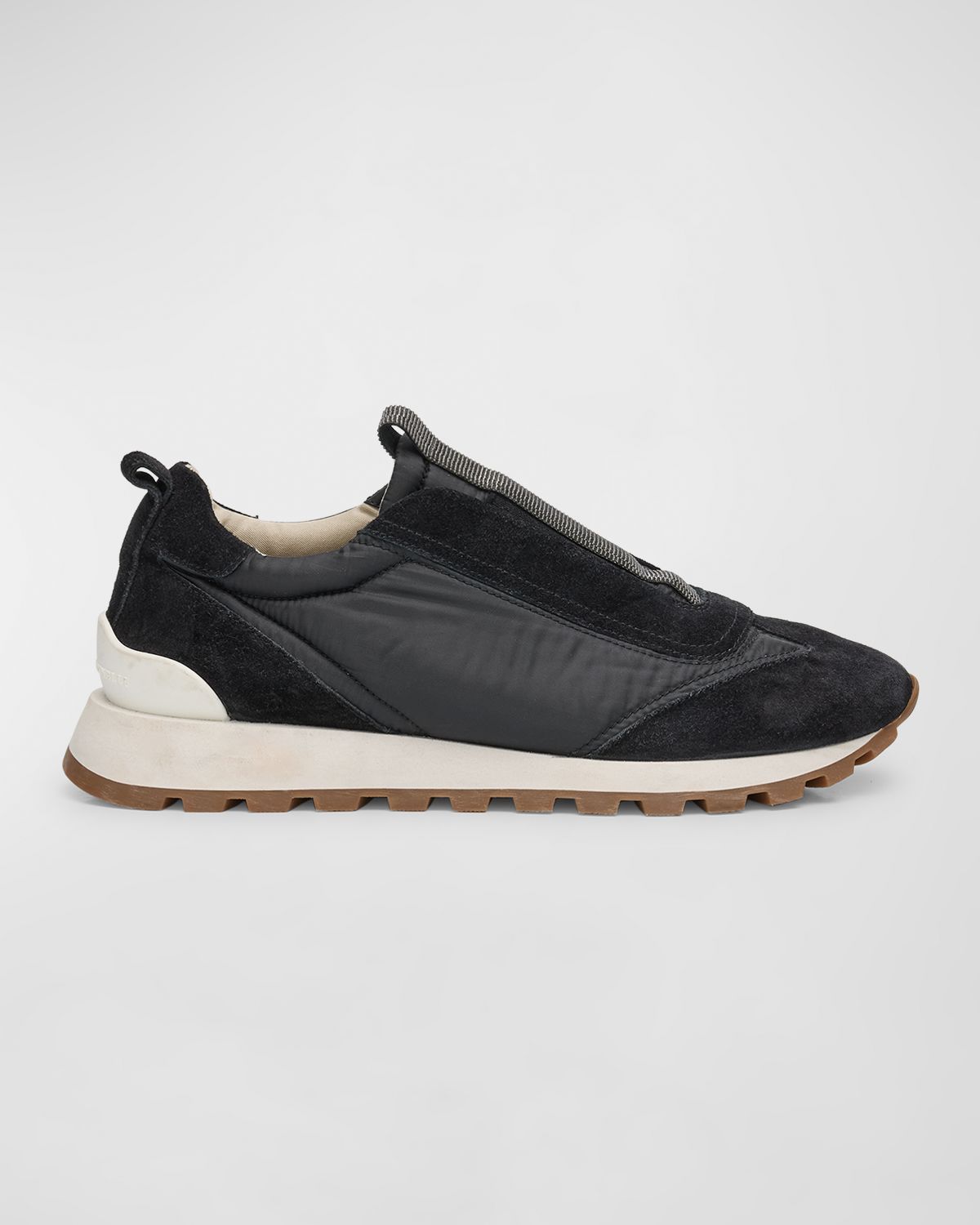 Brunello Cucinelli Monili Laceless Trainer Sneakers | Thumbnail 7