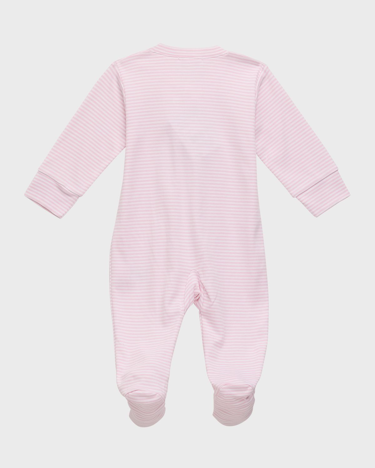 Kissy Kissy Kid 's Simple Stripes Zip Up Footie, Size Newborn-9M