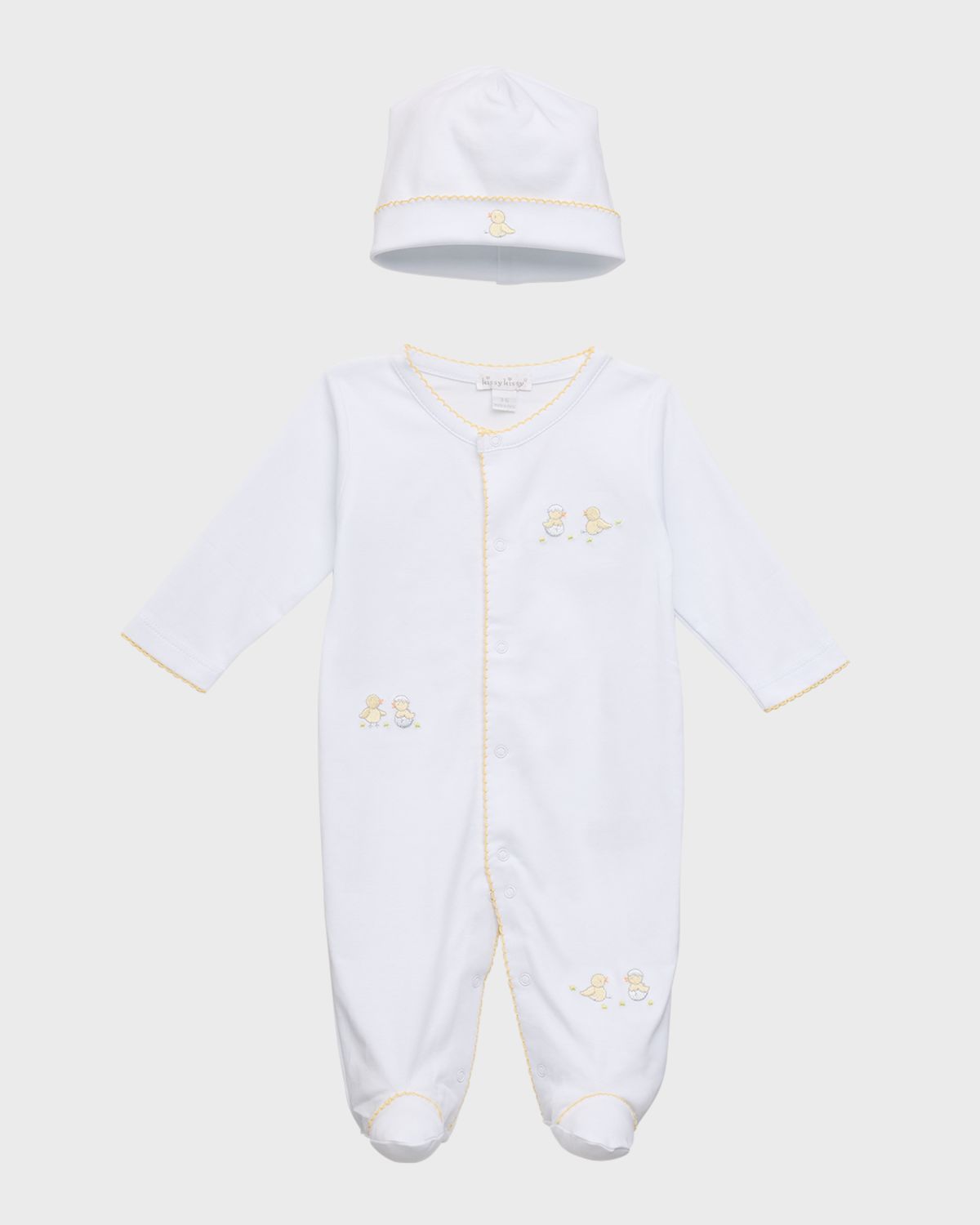 Kissy Kissy Kid 's Hatchlings Footie & Hat Set, Size Newborn-6M