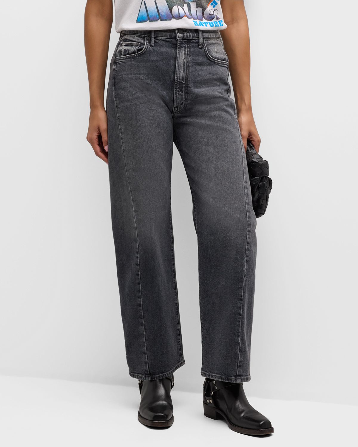 MOTHER The Half-Pipe Flood Jeans