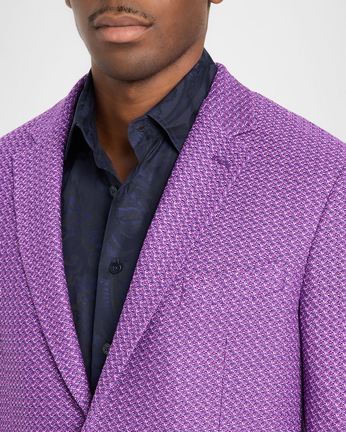 Etro Men 's Camo Knit Jacket | Thumbnail 5 Etro Men 's Camo Knit Jacket | Thumbnail 5