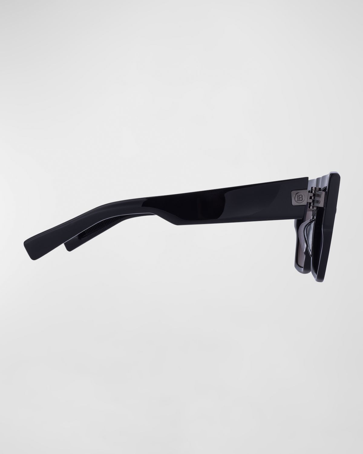 Balmain B-I Acetate Rectangle Sunglasses