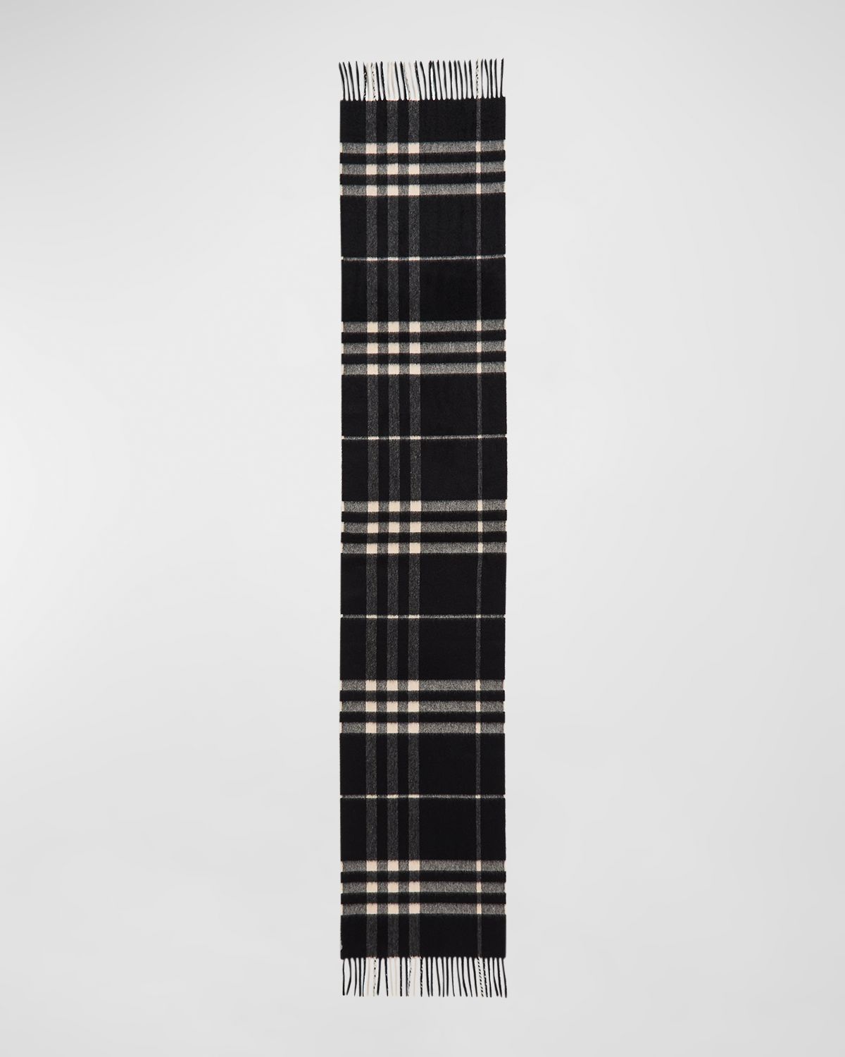 Burberry Men 's Giant Check Cashmere Scarf