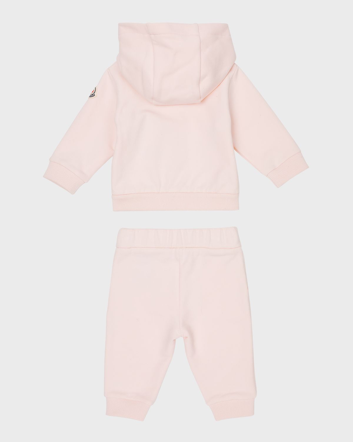 Moncler Girl 's Gold Logo-Print Two-Piece Set, Size 6M-3