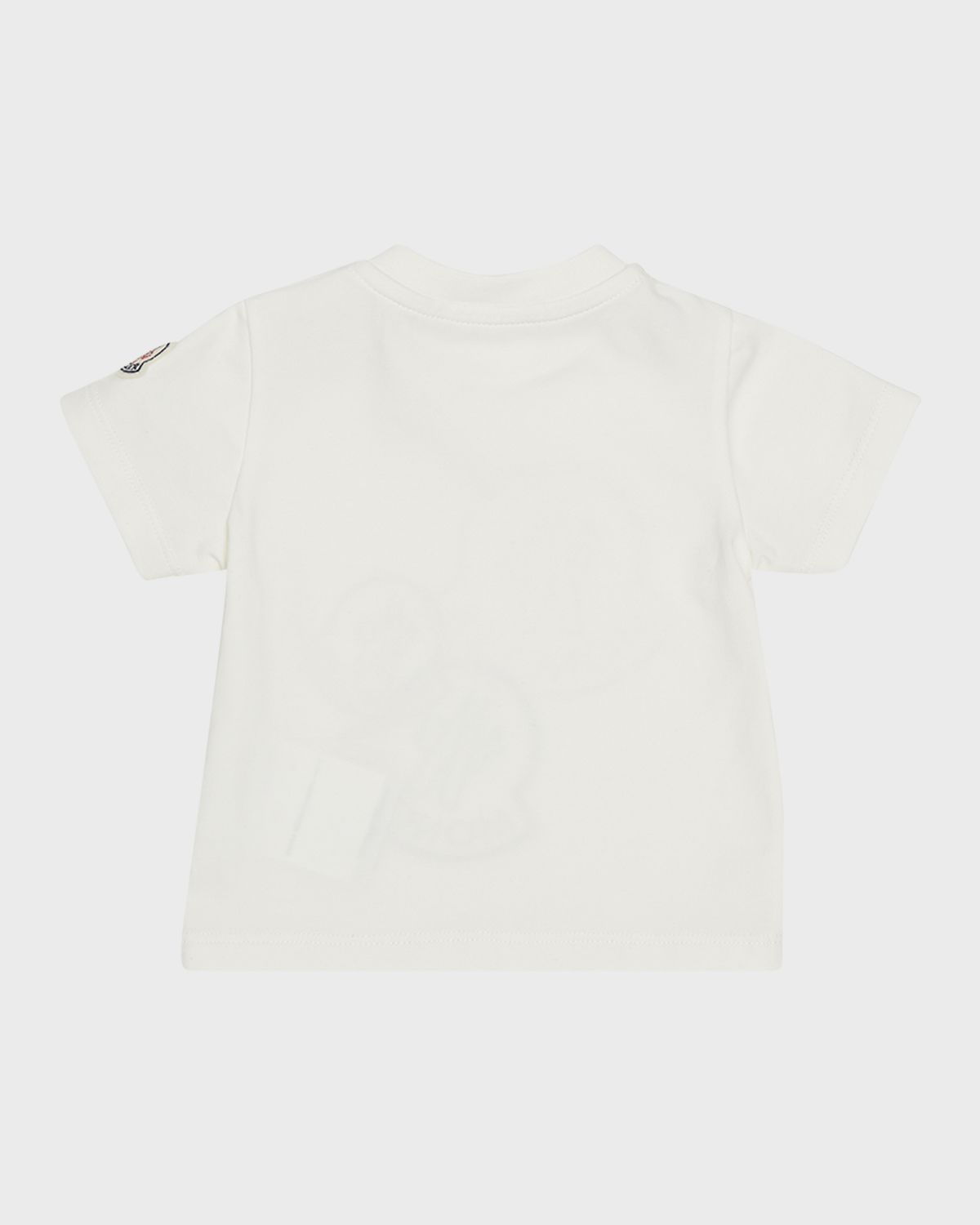 Moncler Girl 's Tricolor Bell Logo-Print T-Shirt, Size 6M-3