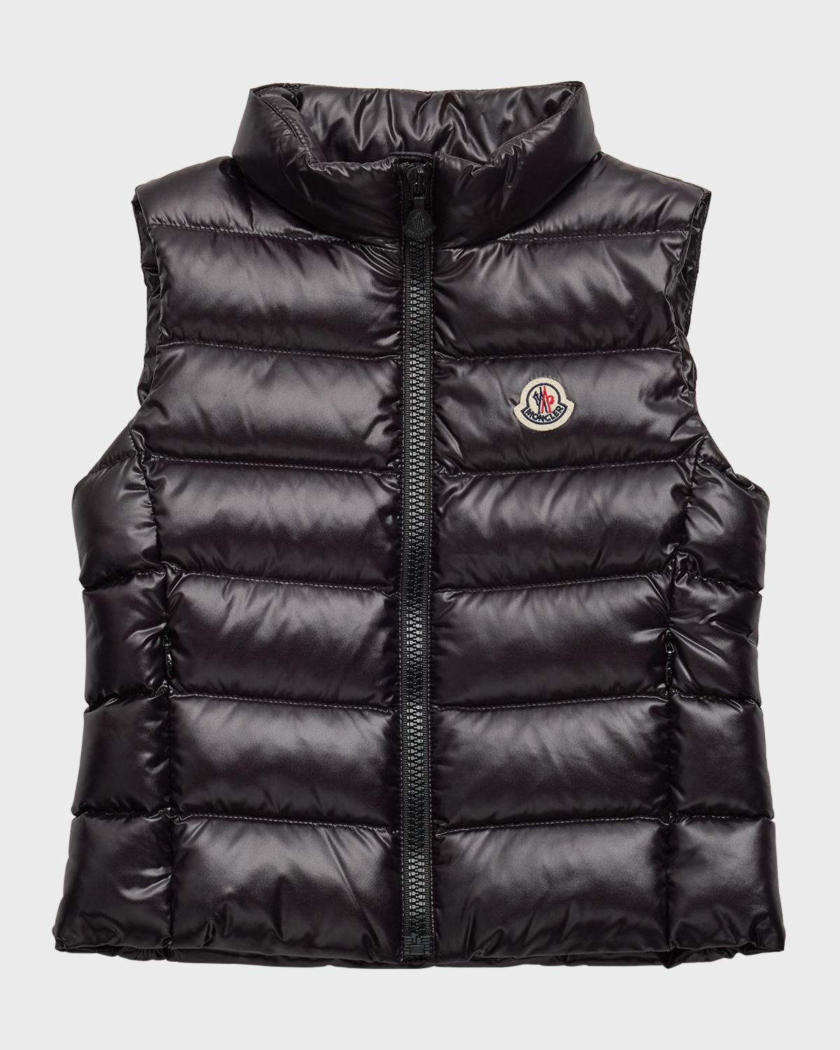 Moncler Girl 's Ghany Quilted Puffer Down Vest | Thumbnail 4