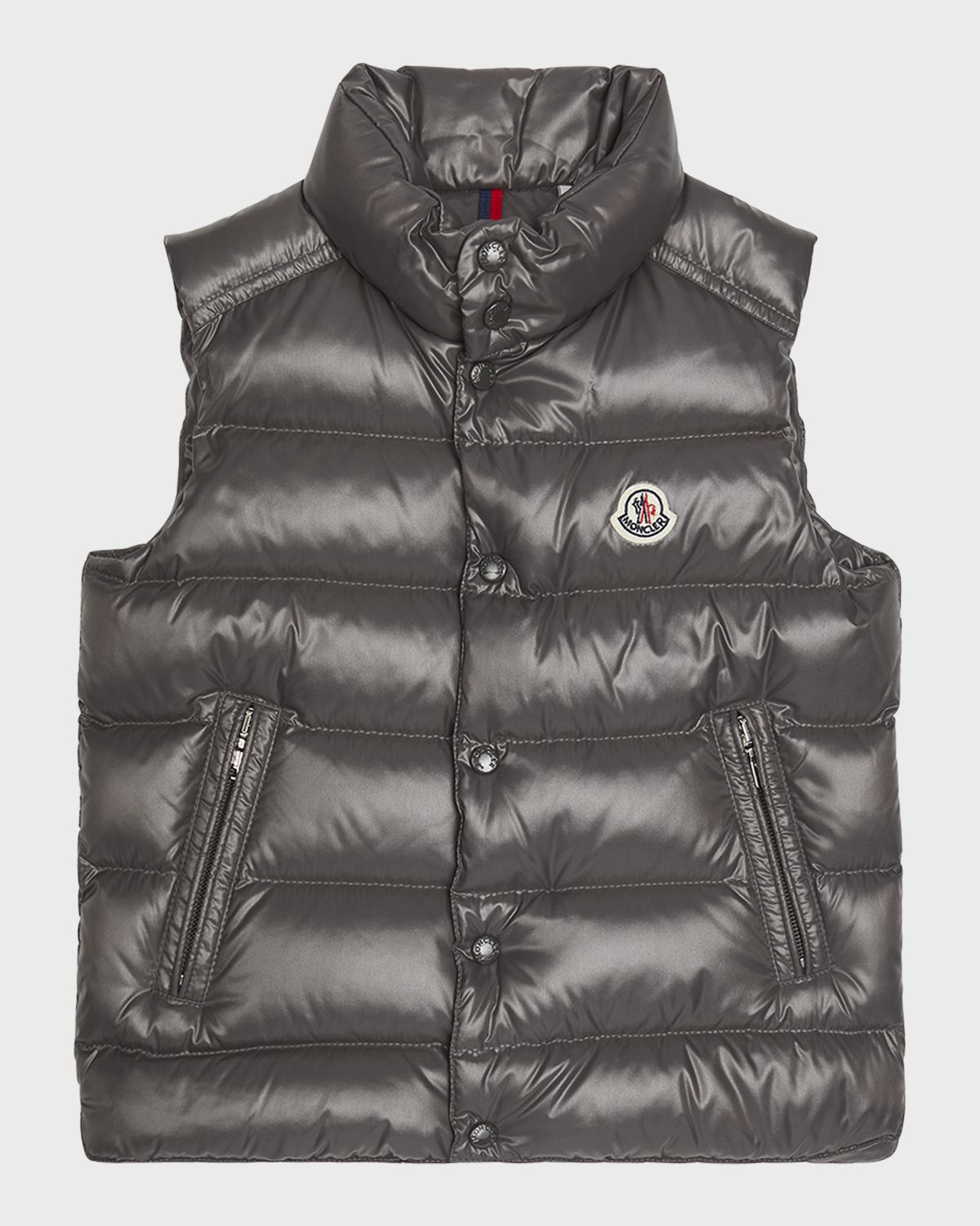 Moncler Boy 's Tib Logo Quilted Vest | Thumbnail 4