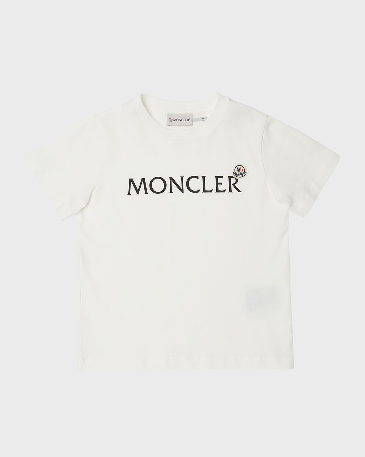 Moncler Boy 's Logo T-Shirt W/ Patch, Size 4-