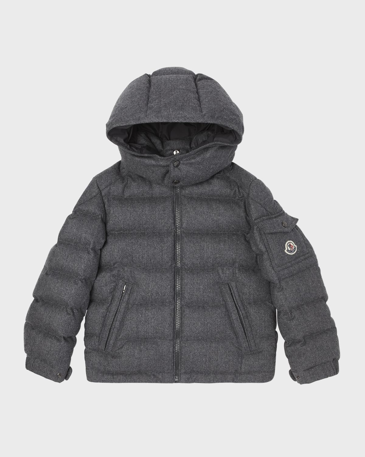 Moncler Boy 's Montgenerve Wool Quilted Jacket