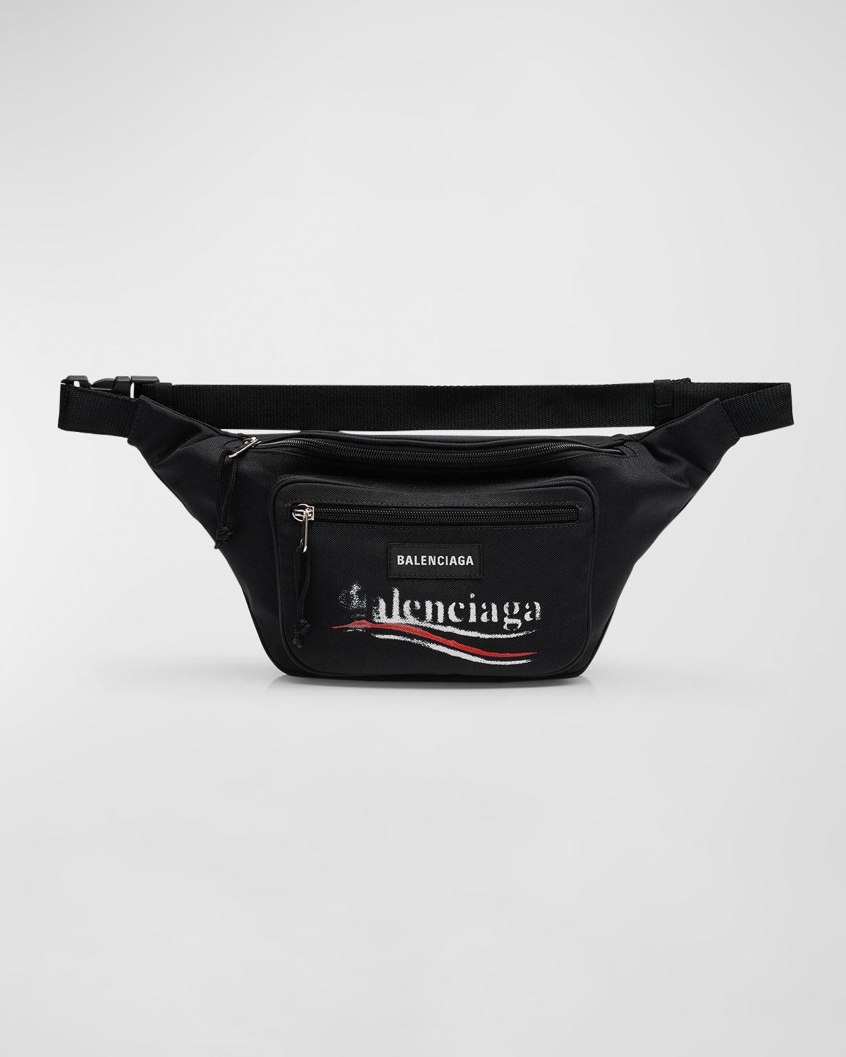 Balenciaga Men 's Explorer Nylon Belt Bag