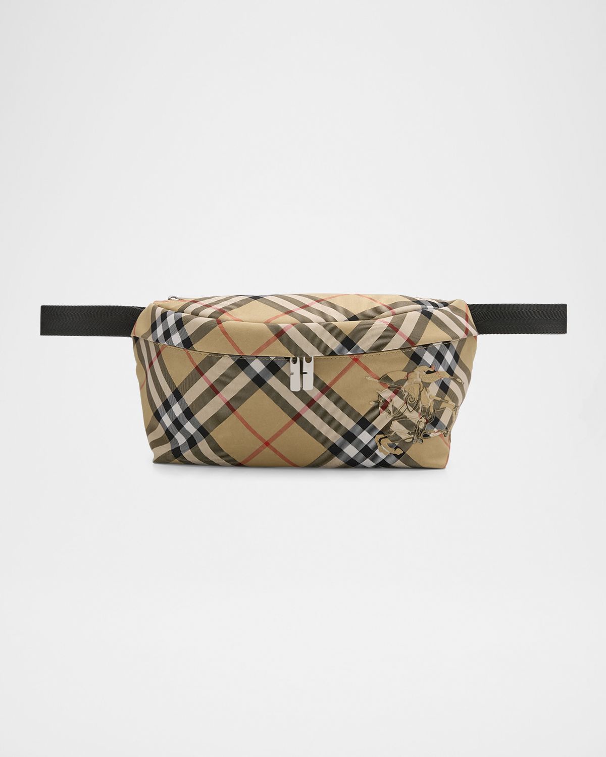 Burberry Men 's Essential Check Belt Bag