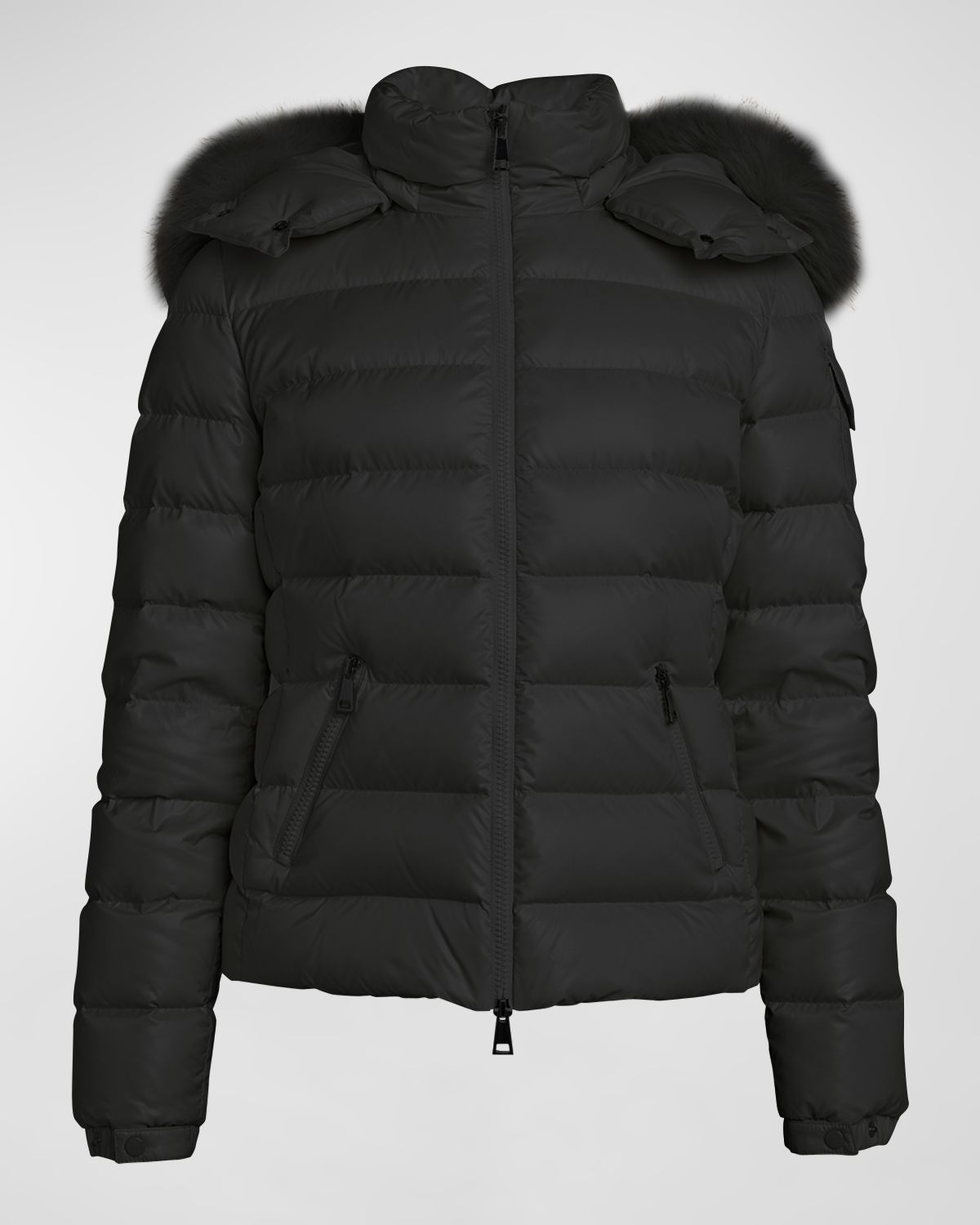 Moncler Badyf Faux Fur-Trimmed Hooded Short Down Jacket | Thumbnail 8