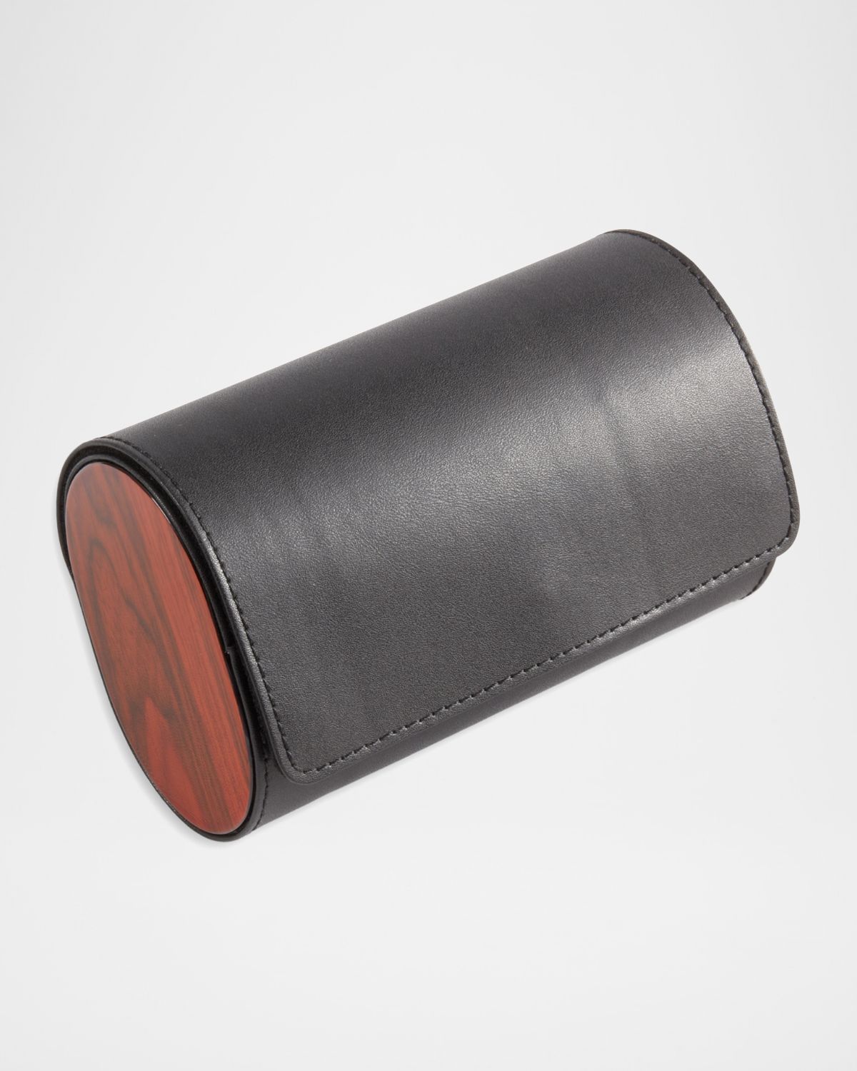 Bey-Berk Radford Leather 2-Watch Case