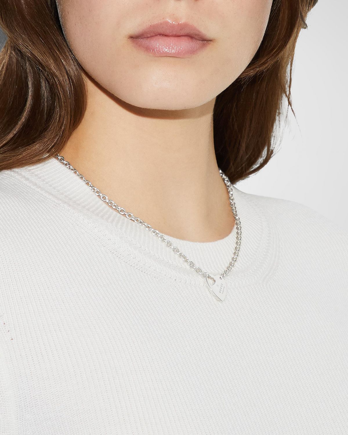 Gucci Trademark Pendant Necklace