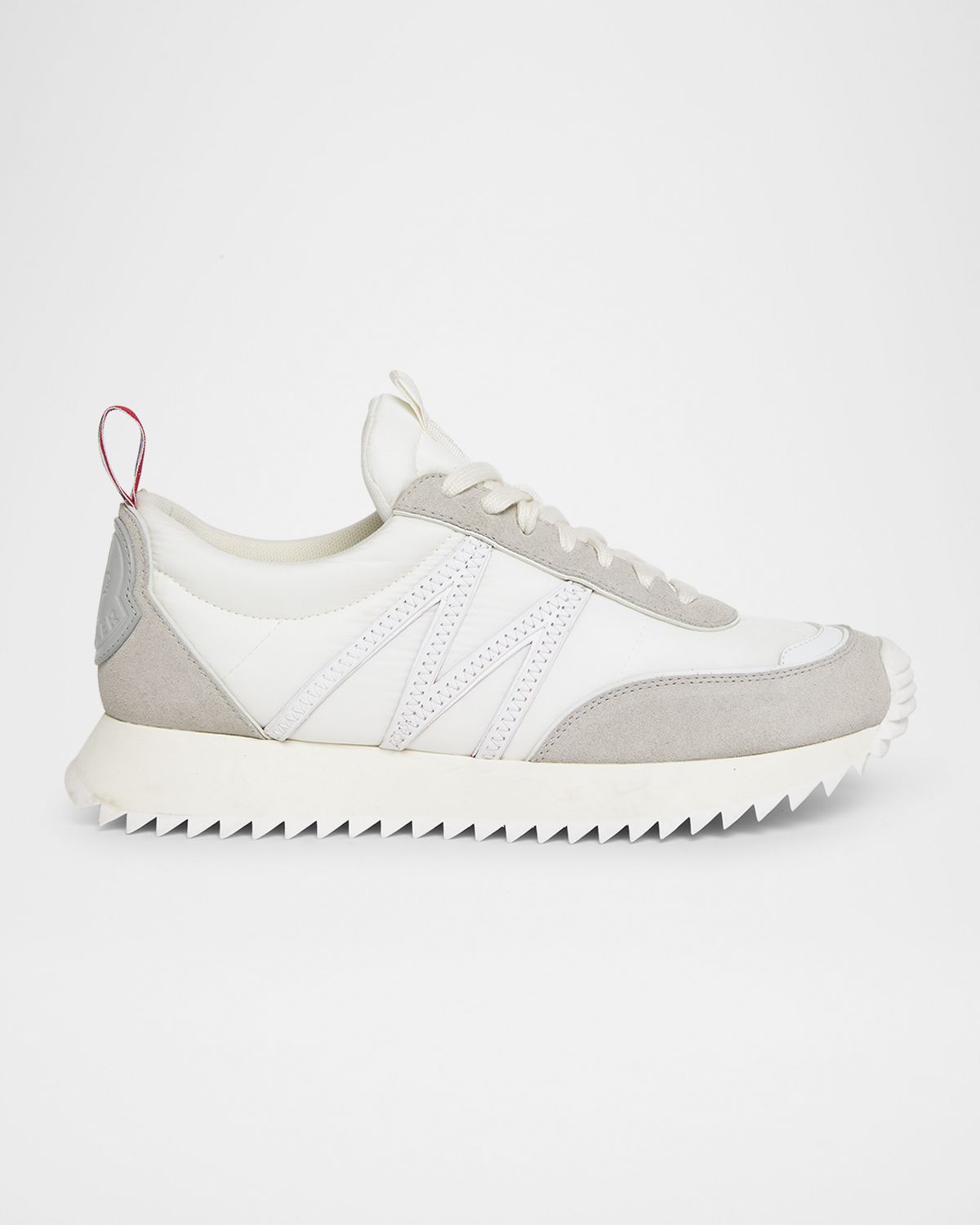 Moncler Men 's Pacey Nylon and Suede Runner Sneakers | Thumbnail 7