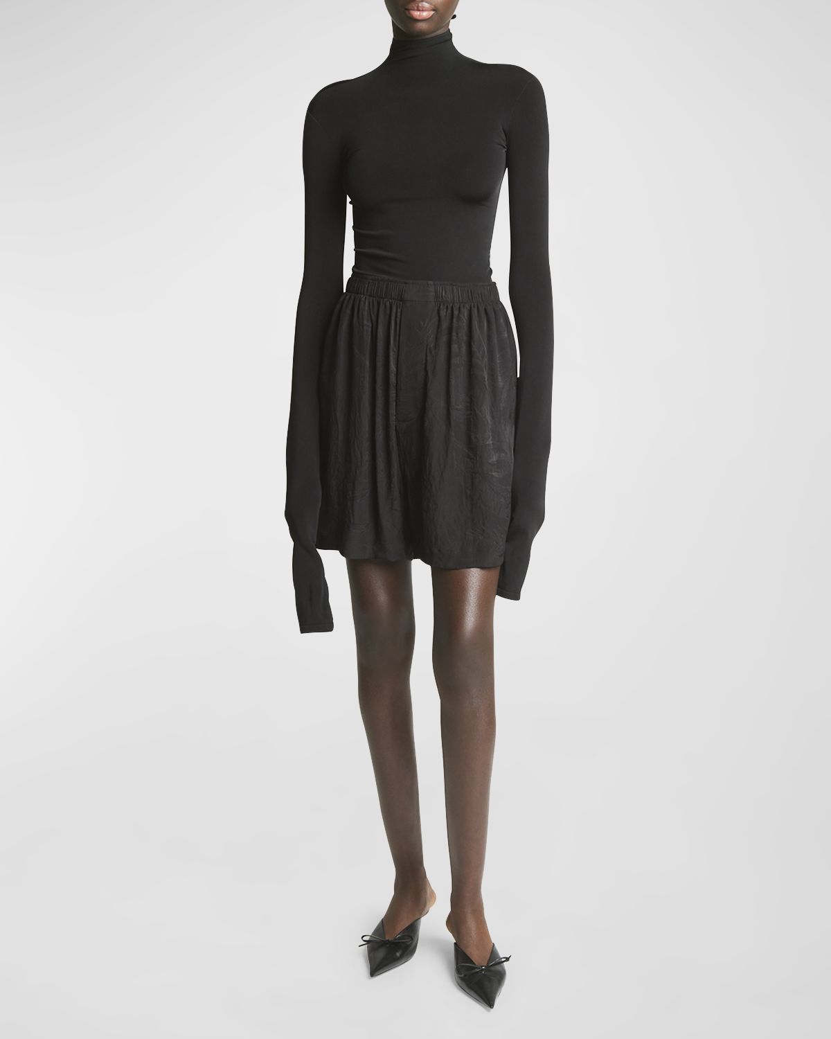 Balenciaga Tropical Flowers Pyjama Shorts