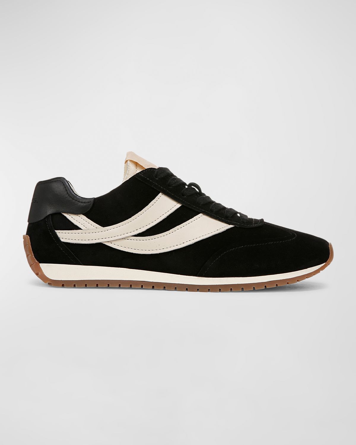 Vince Mix Leather Trainer Sneakers | Thumbnail 4 Vince Mix Leather Trainer Sneakers | Thumbnail 4