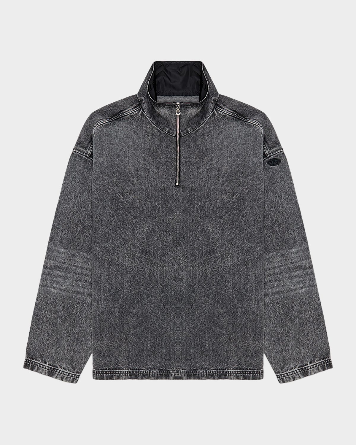 Diesel Men 's D-Flow Quarter-Zip Sweatshirt
