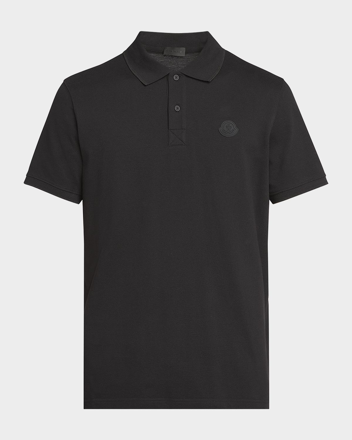 Moncler Men 's Logo Cotton Pique Polo
