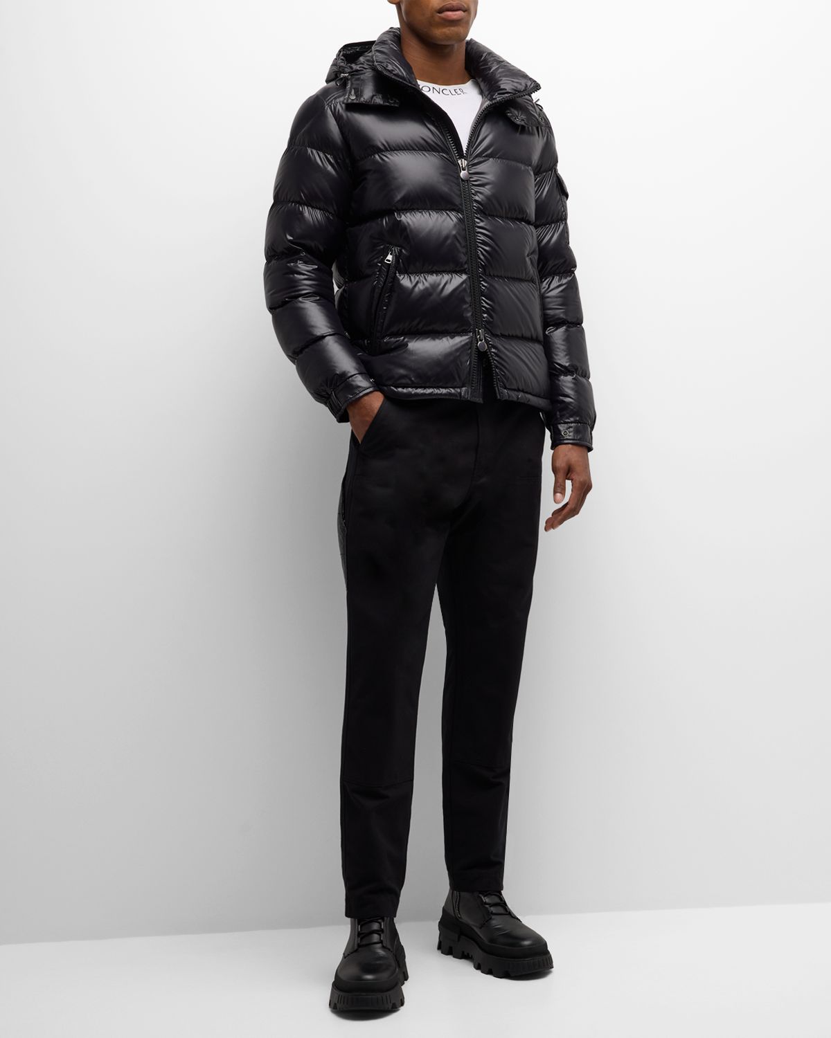 Moncler Men 's Maya Short Down Jacket