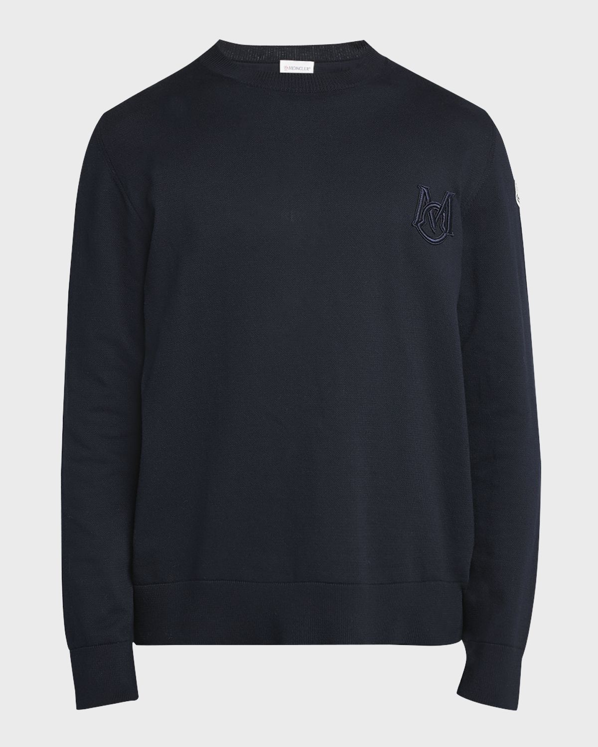 Moncler Men 's Logo Crewneck Sweater