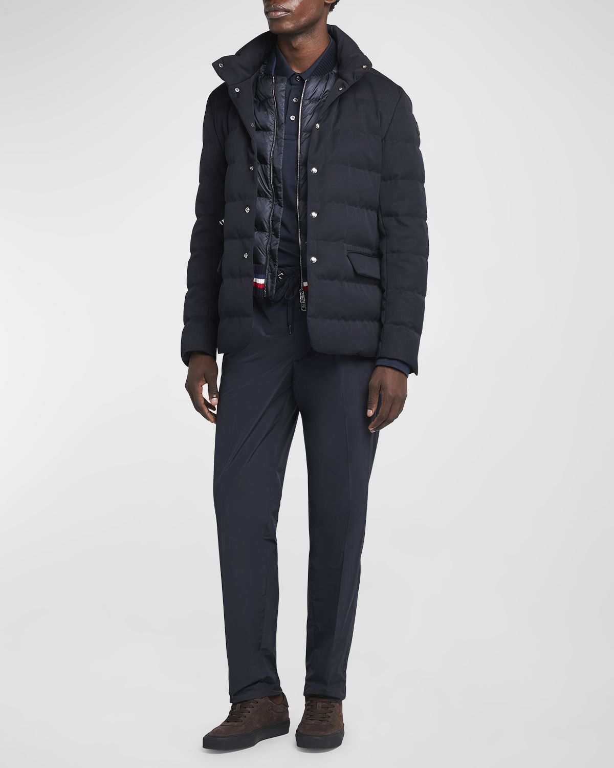Moncler Men 's Bess Down Blazer Jacket