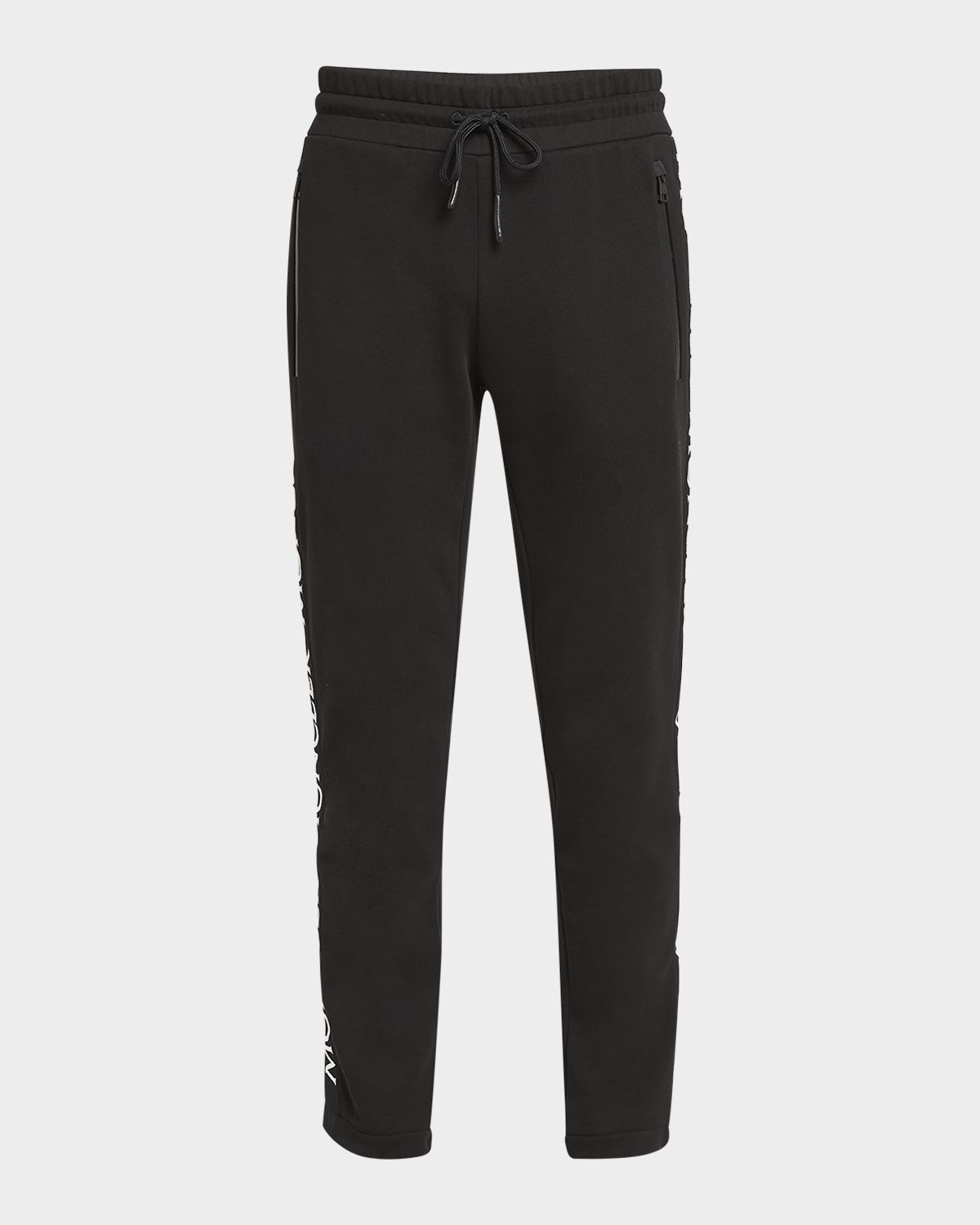 Moncler Men 's Fleece Side-Logo Sweatpants