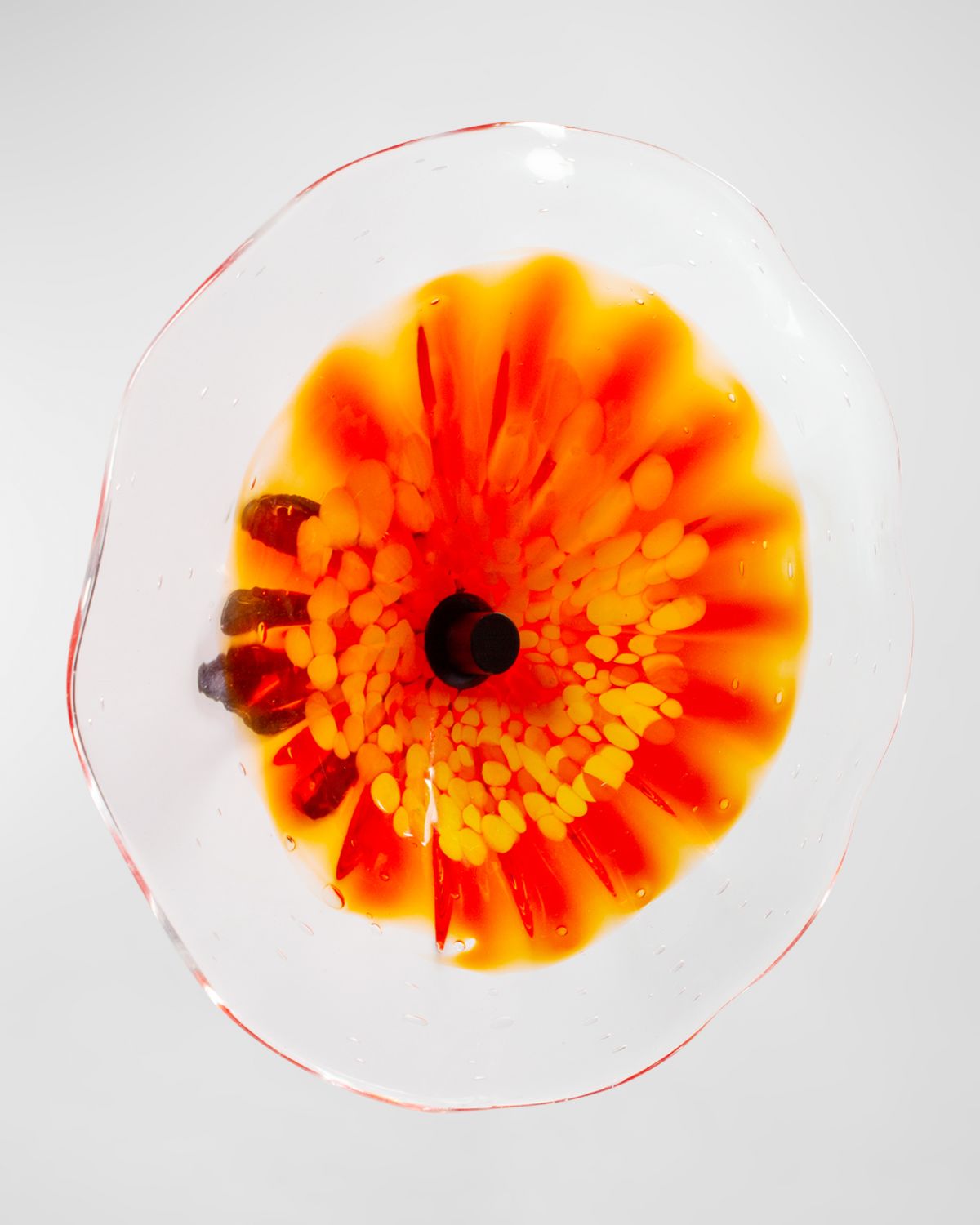 Dale Tiffany Milagra Art Glass Wall Decor, 12" Round