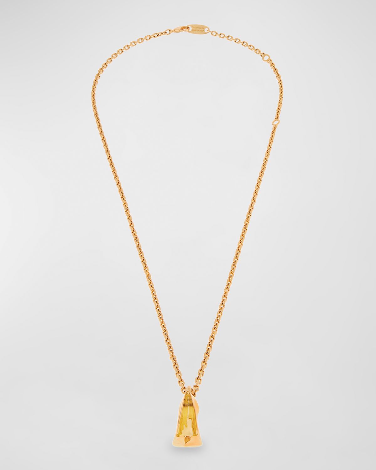 Balenciaga Keyholder Thin Honey Necklace