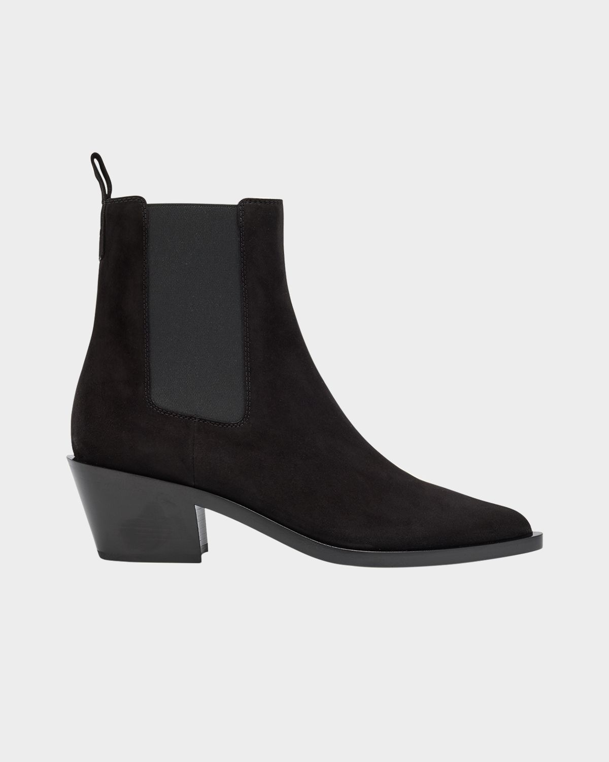 Gianvito Rossi Wylie Suede Western Chelsea Booties | Thumbnail 6