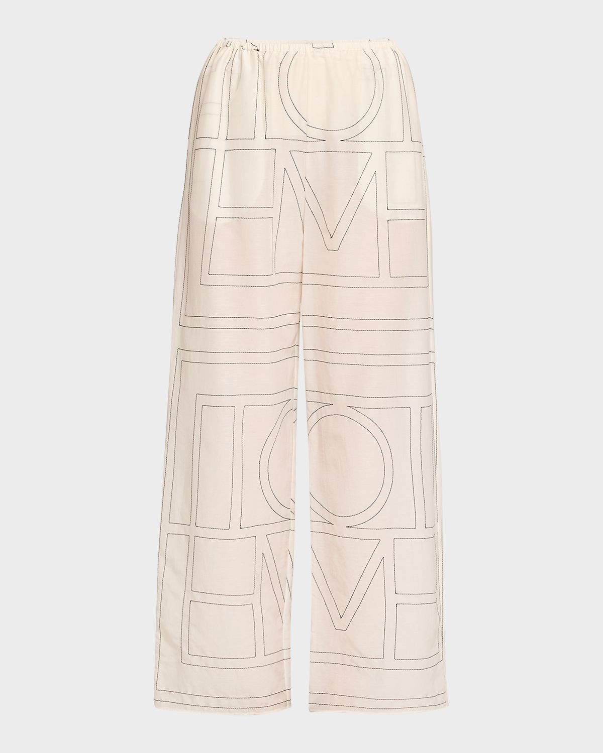 Toteme Monogram Cotton PJ Bottoms | Thumbnail 6 Toteme Monogram Cotton PJ Bottoms | Thumbnail 6