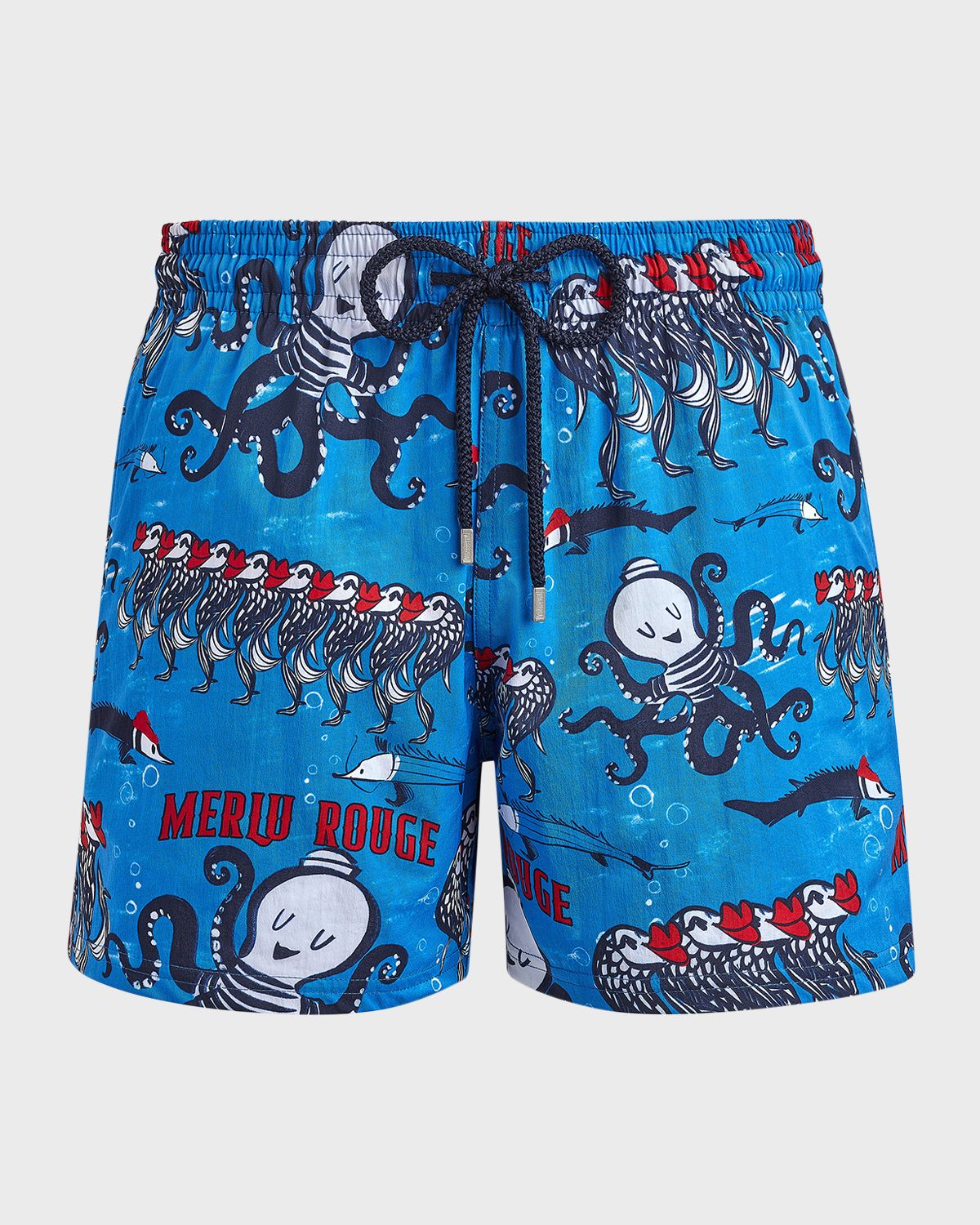 Vilebrequin Men 's Merlu Rouge Swim Shorts