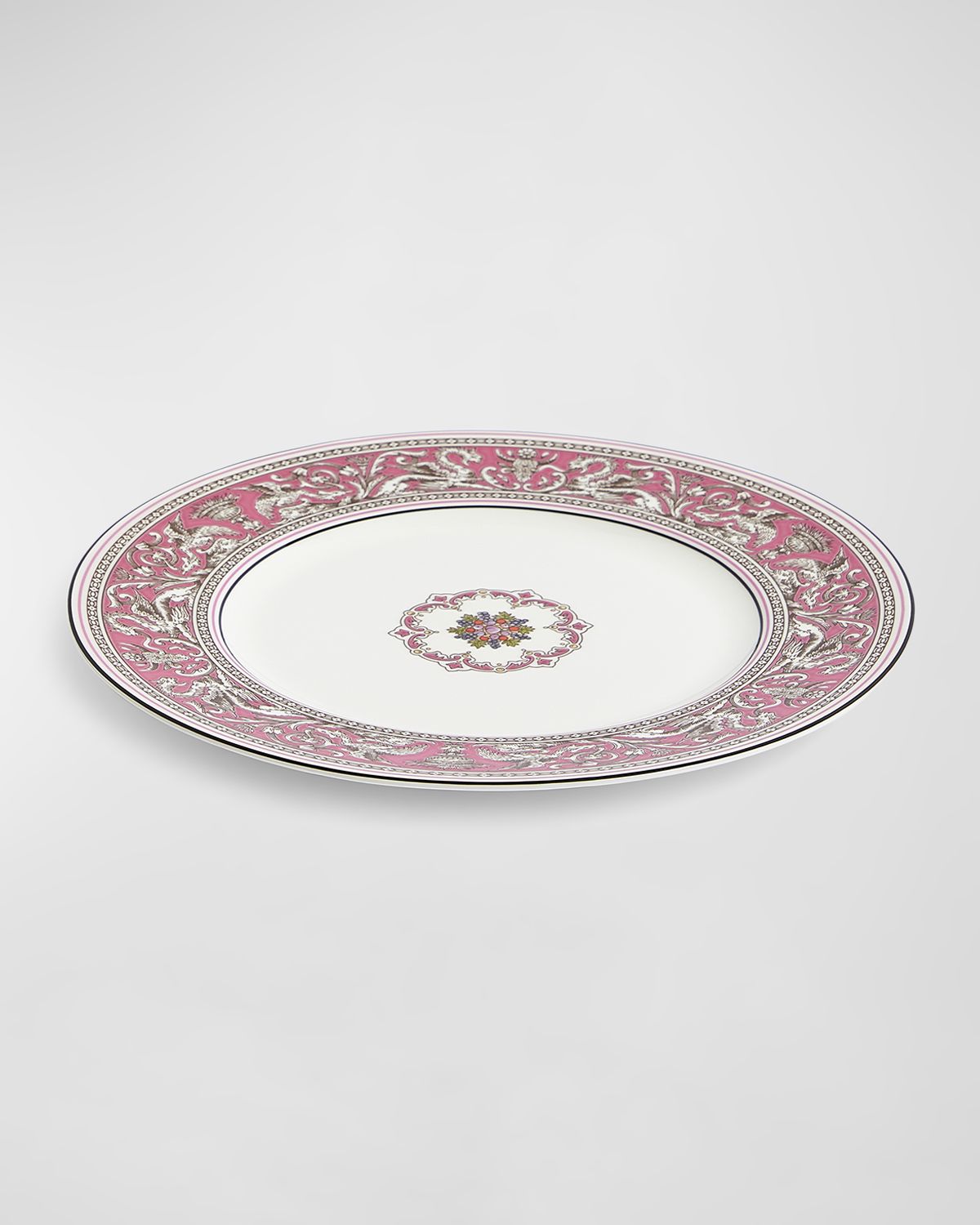Wedgwood Florentine Fuchsia Plate, 10.8"